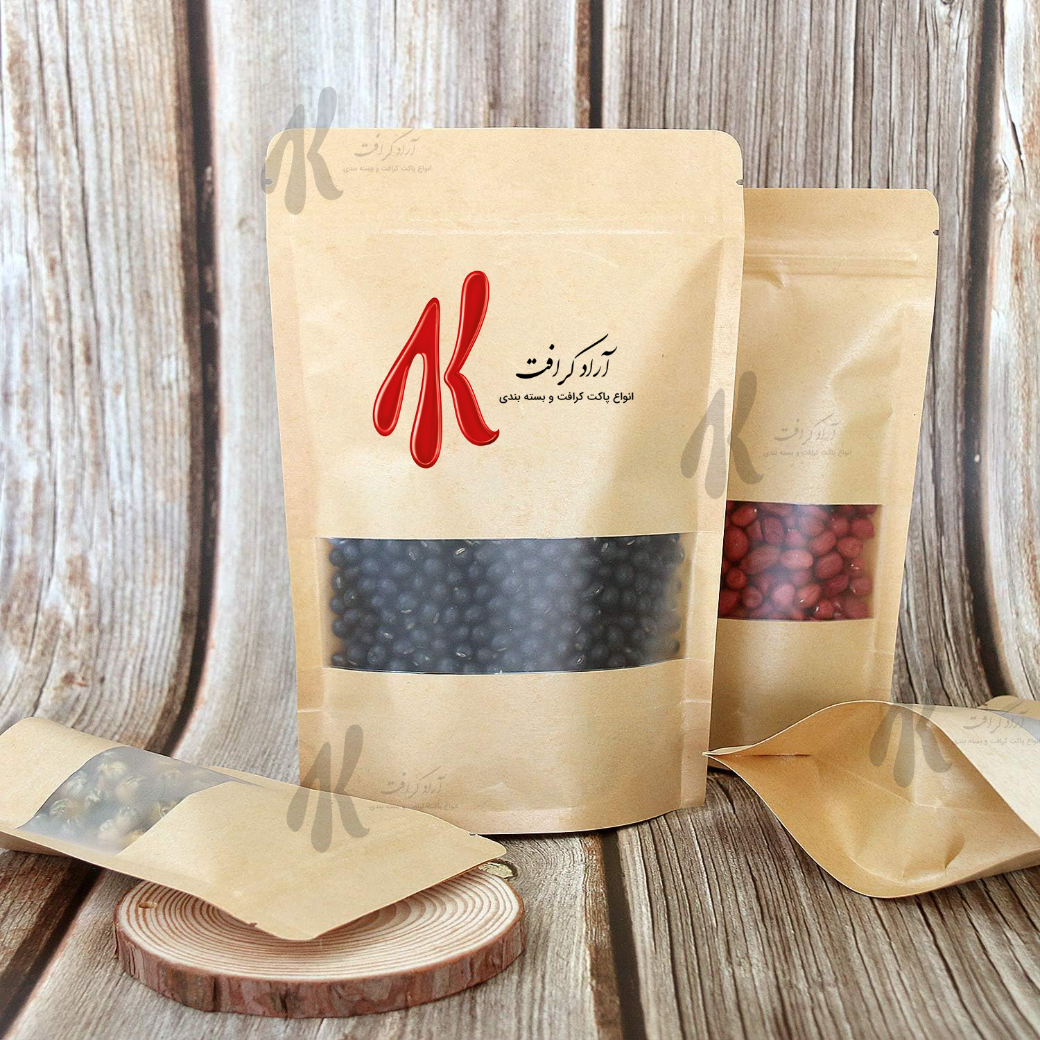 انواع پاکت زیپ دار